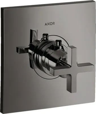 Produktbild von Thermostat AXOR CITTERIO HOGHFLOW 59 l/m UP m KreGr polished black chrome polished black chrome