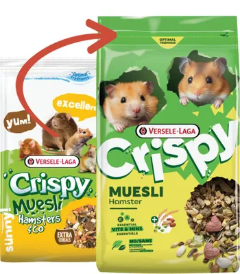 Productafbeelding van Versele-Laga Crispy Muesli Hamster | 750 g, 2,5 kg en 9 kg 750 Gram