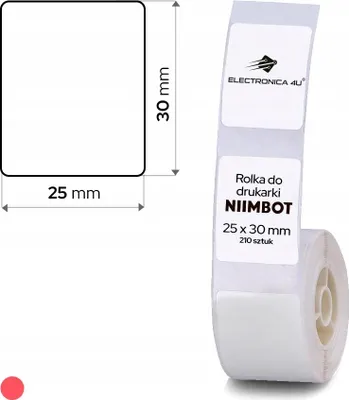Obrázek produktu pro Samolepicí štítky, termální nálepky pro tiskárnu Niimbot D101 25x30
