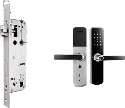 Zdjęcie produktu dla Inteligentny zamek do drzwi, zabezpieczenie WLAN, wodoodporny, A260TT-S3585
