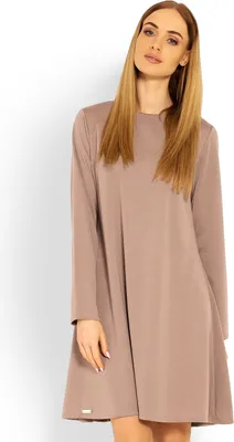 Produktbild von PeeKaBoo Damenkleid in A-Linie Slohn cappuccino L/XL
