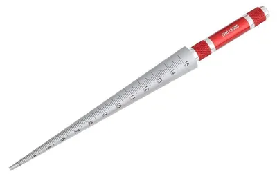 Kegelmessgerät aus Edelstahl, 3-15 mm, 0,1 mm Genauigkeit