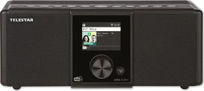 Zdjęcie produktu dla Telestar, Stereo Radio internetowe DIRA S21i+ DAB+/FM/Internet/Bluetooth, Czarny