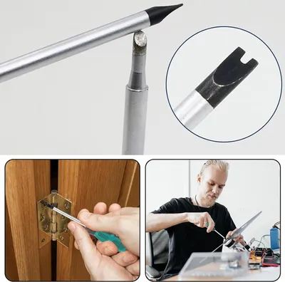 Produktbild von Magnetischer U-förmiger Schraubendreher mit magnetischem Bitset - CRV, multifunktional - U-förmig