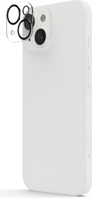 Produktbild von Hama Cam Protect, Apple, iPhone 14 / 14 Plus, Bruchfest, Schlagfest, Schlagfest, Kratzresistent, Splitterfrei, Schockresistent, Transparent, 1 Stück(e)