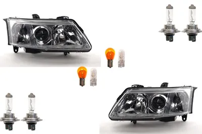 Produktbild von Johns, Scheinwerfer Halogen passend für Saab 9-3 YS3F YS3FD 02-07 Leuchtmittel Satz L R 12799346 12799350