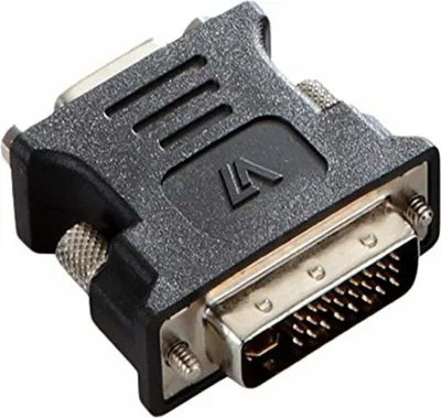 Image de V7 Adaptateur vidéo DVI-I (m) vers VGA (f), noir, DVI-I, HDMI, noir