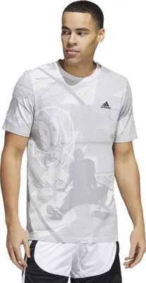 Produktbild von Adidas Tshirts Ignite Allover Print Graphic Tee, HL0087, Größe: 164
