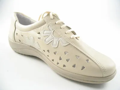 Produktbild von Comfortabel Damen  Schnürschuhe sportlich beige Gr. 37