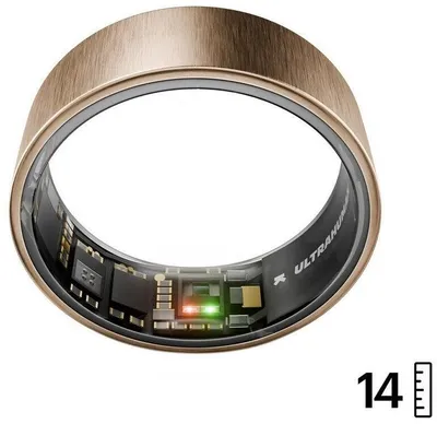 Image de Ultrahuman Ring AIR, anneau intelligent de suivi d'activité, 24 mAh, étanche