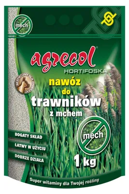 Obrázek produktu pro AGRECOL Hortifoska mechové hnojivo na trávník 1KG