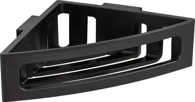 Produktbild von WENKO Eck Ablage Dusch Regal Bad Duschcaddy BRALIA Schwarz ohne bohren