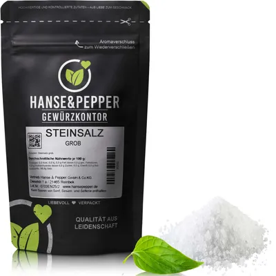 Produktbild von 2kg Steinsalz grob