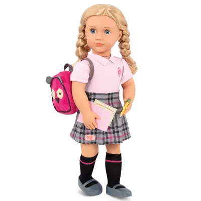 Produktbild von Our Generation - Puppe Hally Schulmdchen 46cm