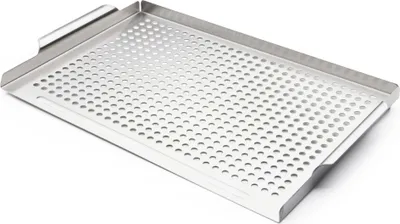 Immagine prodotto di Weis 15281 Vassoio per grigliare in acciaio inox 46 x 28,8 cm