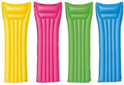 Immagine prodotto di Materasso gonfiabile Bestway "Matte Finish", 183x69 cm - 4 colori assortiti (rosa, verde, giallo, blu); 44007