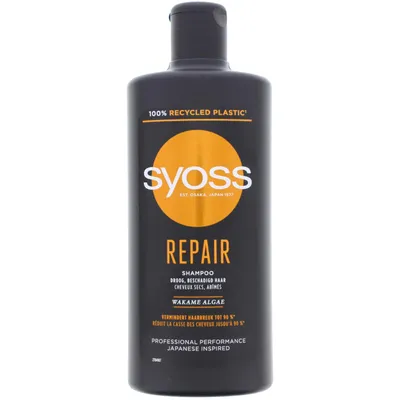 Produktbild von SYOSS REPAIR Shampoo, 440 ml, Shampoo, Professionell, Frauen, Alle Haare, Alle Farben