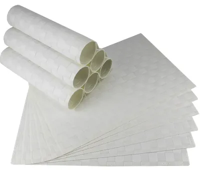 Produktbild von Tischset MODERN weiß Tischunterlage als Tischdeko