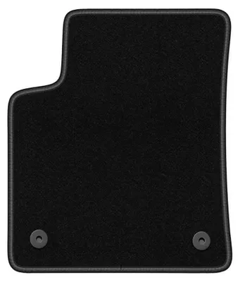 Immagine prodotto di Tappetino guidatore in moquette per Opel Crossland X 2017- (crossover) – 1 pezzo, nero, su misura – Wielganizator BASIC
