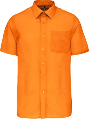 Produktbild von Kariban Popeline Kurzarmhemd Baumwollpolyester pflegeleicht für Herren