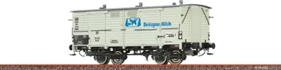 Produktbild von Brawa 50359 Spur H0 Kühlwagen Gh 03 DB, Epoche III, Breisgau Milch DC 50822