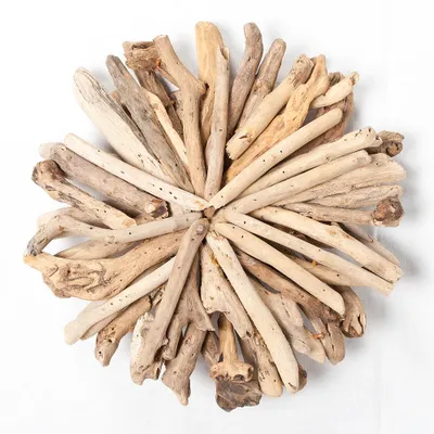 Produktbild von Wand-Deko-Objekt BULAT Natural ca. D30cm Treibholz