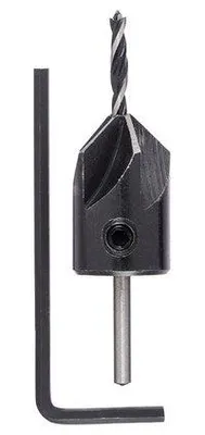 Zdjęcie produktu dla Bosch 2609255221, Wiertarka, Pogłębiacz wiertła, Reguła prawej dłoni, 8 mm, 110 mm, Drewno