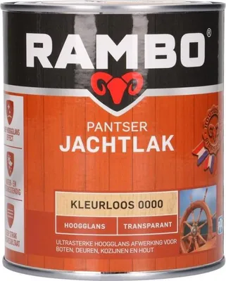 Produktbild von Panzerlasur Yachtlack transp. hg 0,75l Rambo