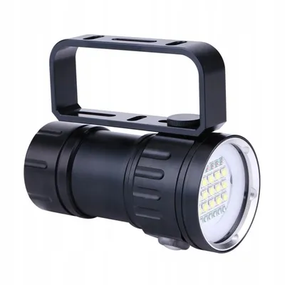 Produktbild von Tauchen Tauchlampe Unterwasser Taschenlampe IPX8 18000lm 500M