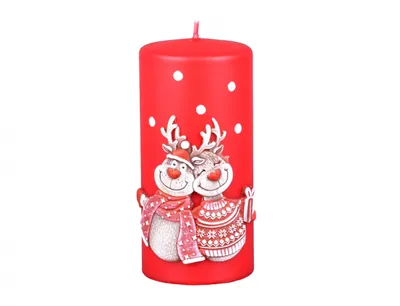 Zdjęcie produktu dla Nohel Świeca ogrodowa SOBICI WAR Christmas d7x14cm