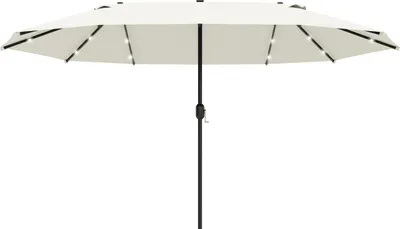 Produktbild von Cremeweißer Ovaler Sonnenschirm 440 x 256 cm
