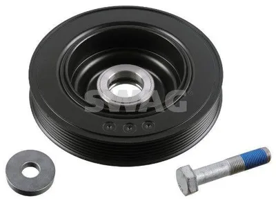 Produktbild von SWAG 33 10 2824 Riemenscheibe Kurbelwelle für OPEL GRANDLAND X (A18) 163mm 5-Rippen