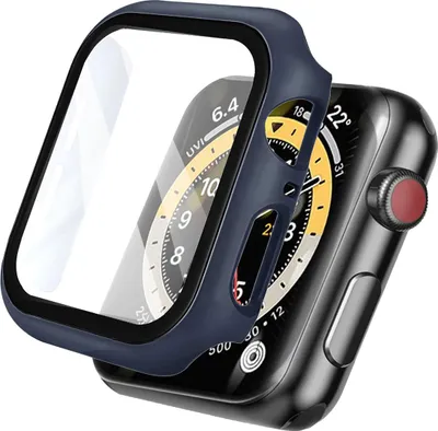 Productafbeelding van imoshion Full Cover Hardcase voor de Apple Watch 4 / 5 / 6 / SE - 44 mm - Donkerblauw