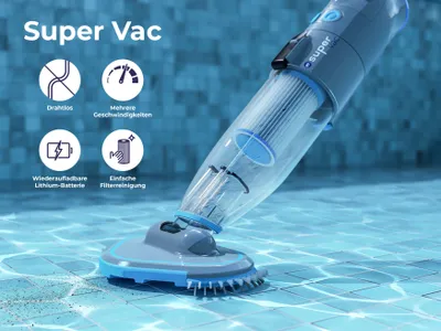Produktbild von GRE SUPER VAC Elektrischer Reiniger VCB10P