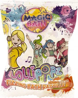 Image de Lollipopz Fizzing Bath Pastille 40 g
