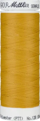 Produktbild von AMANN METTLER Nähgarn SERAFLEX® - Sterngold (0892) - 130 m - No.120
