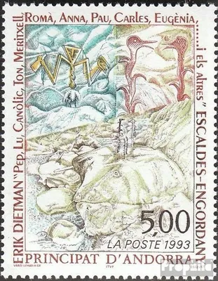 Produktbild von Briefmarken Andorra - Französische Post 1993 Mi 461 (kompl.Ausg.) postfrisch Kunst
