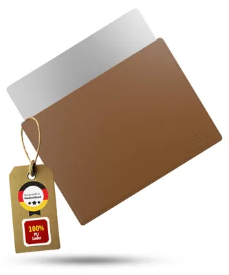 Immagine prodotto di Custodia per laptop da 13 pollici, compatibile con MacBook Pro e Air (color cognac)