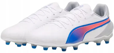 Obrázok produktu pre Puma - Pánske futbalové kopačky „King Match“ PP6313 (42,5 EU) (biele)