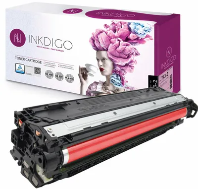 Produktbild von Inkdigo Toner CE743A für HP Color LaserJet CP5225, CP5225DN, CP5225N, CP5225XH – Magenta, 7300 Seiten,, KI-generiertes Bild