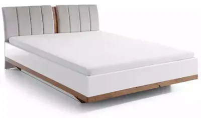 Produktbild von Luxus Bett Design Doppel Hotel Betten Königliches Holz Möbel Textil