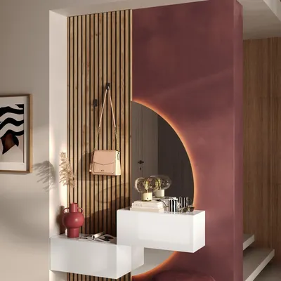 Immagine prodotto di Narbolia - Mobile da Ingresso, 140x30x236h cm Bianco Lucido, Appendiabiti  Italy