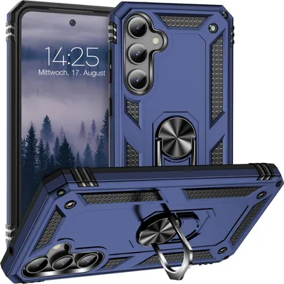 Produktbild von Armor Outdoor Handyhülle für Samsung Galaxy S23 FE Handy Panzer Case Cover Schutzhülle Farbe: Blau