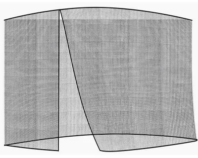Produktbild von NYVI Moskitonetz für Sonnenschirme Ø 350 cm - Schwarz, mit Reißverschluss - Insektenschutz für Gartenschirm Sonnenschirm - Fliegennetz Fliegengitter Rund Ø 3,5 m - Rundes Mückennetz für Ampelschirm