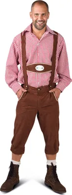 Produktbild von Lederhose Edelweiss Polyester Bruin XXL