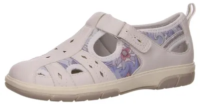 Produktbild von Jana Slipper durchbrochen in weiss/weiss kombi, Gr. 37