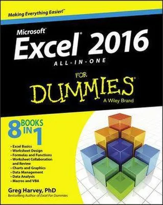 Immagine prodotto di Excel 2016 All-in-One For Dummies
