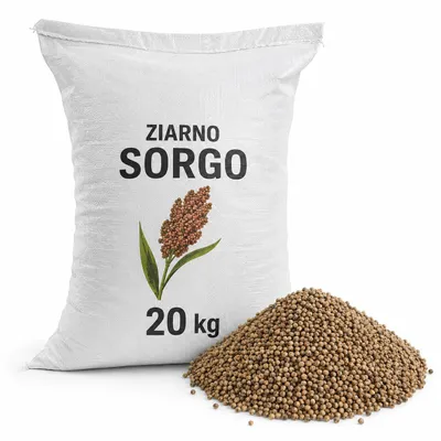 Zdjęcie produktu dla Sorgo 20 kg – karma dla gołębi, kur, papug i drobiu; zboże paszowe; zbiory 2025