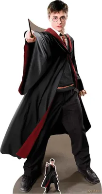 Produktbild von Harry Potter Pappaufsteller (Stand Up) - Harry Potter Quidditch Captain (170 cm)