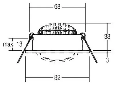 Produktbild von Brumberg 39383173, 3 K, 450 lm, IP20, Weiß
